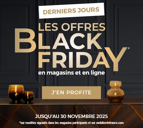 Du 18 au 30 novembre, succombez au bien-être du canapé relaxation RÉVÉLATION avec nos offres Black Friday.
